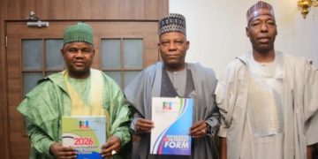 2027: Shettima, Zulum Endorse Gubio as Borno APC Guber Candidate