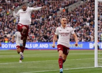 Arsenal Edge West Ham to Push five Points Clear in Premier League Title Race