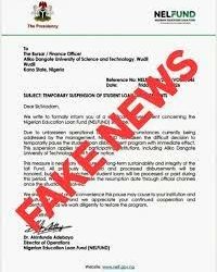 NELFUND Denies Suspension of Student Upkeep Allowance, Labels Viral Reports Fake