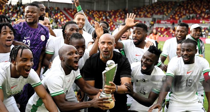 Super Eagles Crush Jamaica 3–0 to Lift 2026 Unity Cup Title