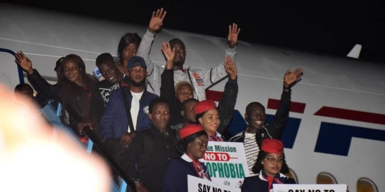 First Batch of Nigerians Repatriated from S’Africa Arrives Thursday