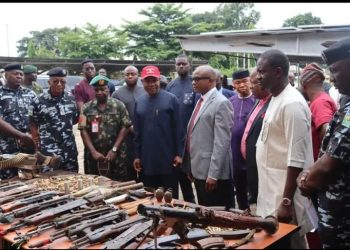 Enugu Gov Lauds DSS, Army, Police over Seizure of ESN Arms Cache