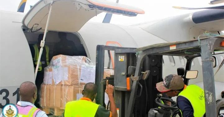 NAF Delivers Election Materials for Ekiti Guber Poll, By-elections