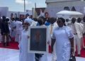 Celebrities, Actors, Actresses Grace Alexx Ekubo Funeral Procession