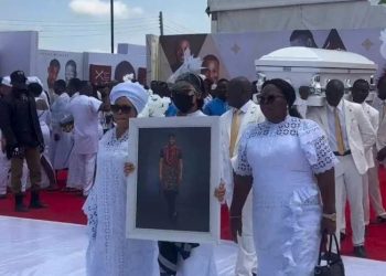 Celebrities, Actors, Actresses Grace Alexx Ekubo Funeral Procession