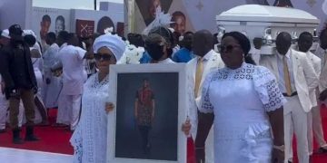 Celebrities, Actors, Actresses Grace Alexx Ekubo Funeral Procession