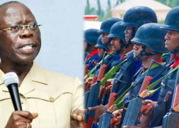 Oshiomhole Calls for Review of NSCDC’s Name