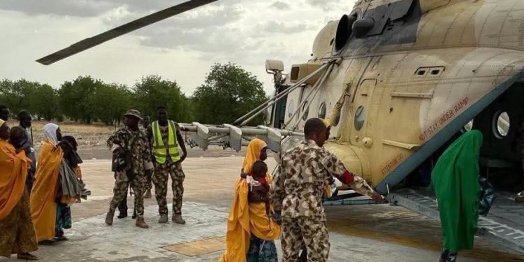 Troops Rescue 47 ISWAP Hostages from Terrorist Enclave in Borno