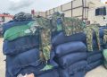 Police Intercept 47 Sacks of Military Uniforms, Cartons of Illicit Drugs in Lagos
