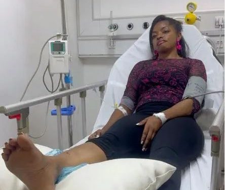 Nollywood Actress Omeche Oko Hospitalised after On-set Motorcycle Crash