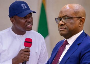 ‘I’ll Consume You,’ Nwifuru Dares Wike over Claim Tinubu Handed Ebonyi to Him