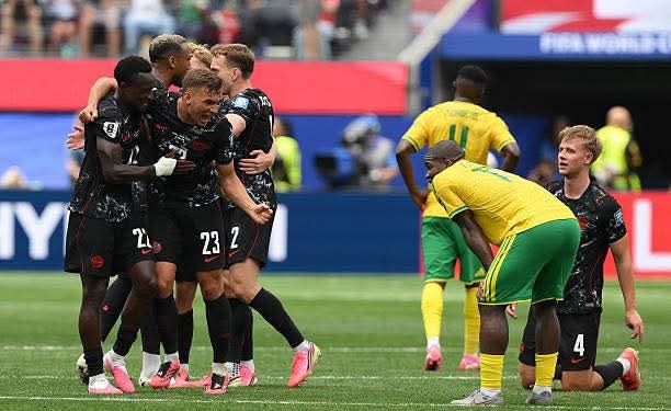 South Africa Crash Out of World Cup Tournament after Late Loss to Canada