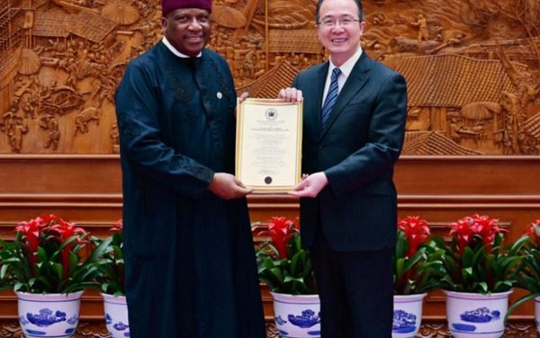 China Receives Credentials from New Nigerian Ambassador Abdulrahman Bello Dambazau