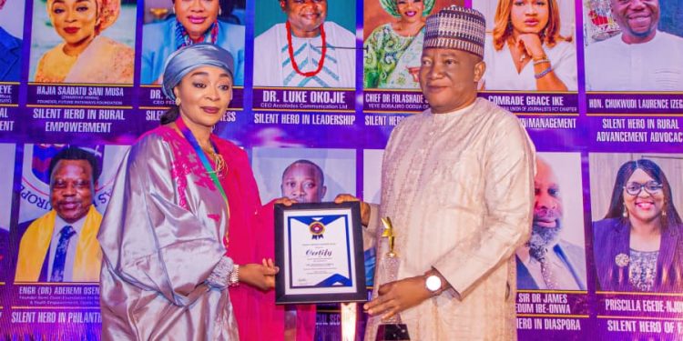 Dr. Romanus Onuche Ajefu Honoured with Silent Heroes Award for Philanthropy