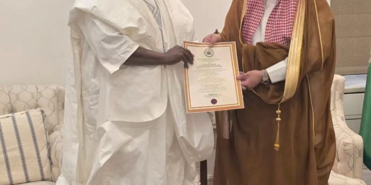 Nigeria’s Ambassador to Saudi Arabia Presents Letters of Credence in Riyadh