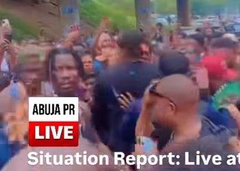 Insecurity: Major Abuja Road Blocked as Protesters Flood Streets