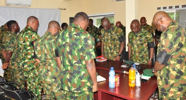 6 Brigade Commander Urges Professionalism, Unity Among Soldiers in Taraba