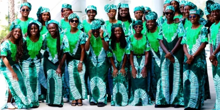 Super Falcons Earn Praise for Showcasing Nigerian Culture in WAFCON Photoshoot ‎