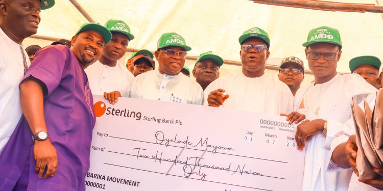 APC National Secretary Gives N66m Grants to 332 Party Members in Osun