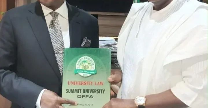 Ansar-Ud-Deen Appoints AGF as Summit Varsity Pro-chancellor