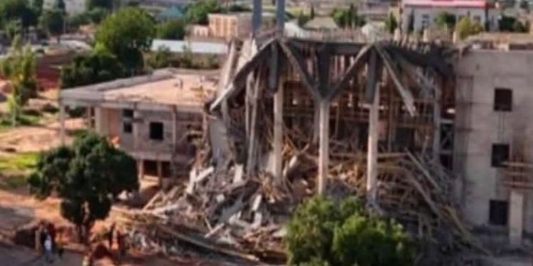 One Dies, Seven Injured as Gombe Assembly Complex Collapses
