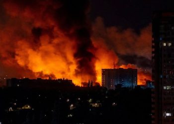 Ukraine Drone Strike Sets Russian Oil Refinery on Fire