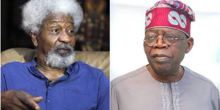 Tinubu Celebrates Soyinka at 92, Hails Nobel Laureate’s Courage, Contributions ‎
