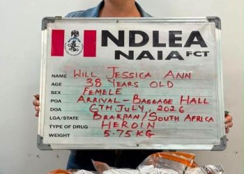 NDLEA Arrests S’African Woman, Okada Rider Over Drug Trafficking at Abuja, Lagos Airports ‎