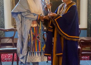 Emir Sanusi Receives Literacy Award on Behalf of Kano Governor Yusuf in London ‎