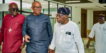 Obasanjo Hosts Peter Obi as Controversy Swirls Over His Support for 2027 Opposition Ticket