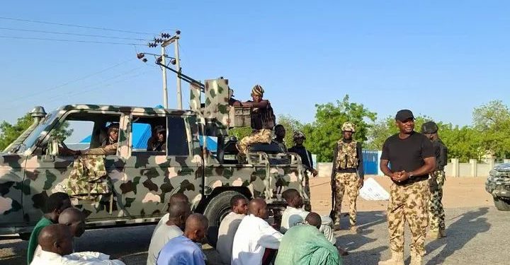 Troops Bust Alleged Boko Haram Support Network, Arrest 12 in Borno