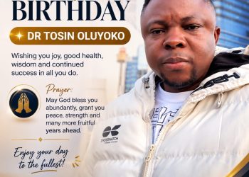 Arc Mike Celebrates Philanthropist Brother Tosin Oluyoko on His Birthday