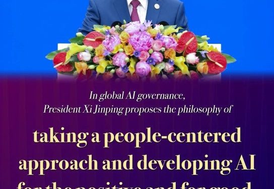 At Shanghai AI Summit, Xi Pushes Open, Secure, Inclusive Global AI Governance Framework