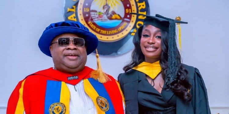 Governor Adeleke Congratulates Daughter, Omolola Adeleke, on Her Graduation