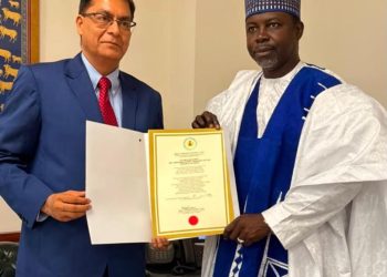 Nigeria’s High Commissioner-Designate to India Presents Letters of Credence