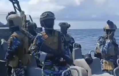 Nigerian Navy Saves Two Teenagers from Drowning in Bayelsa
