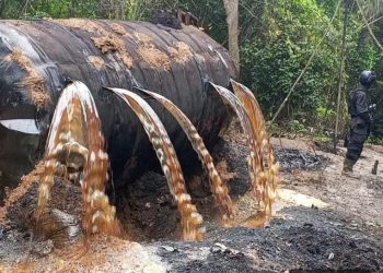 Nigerian Navy Recovers 61,000 Litres of Petroleum Products from Illegal Networks in Rivers