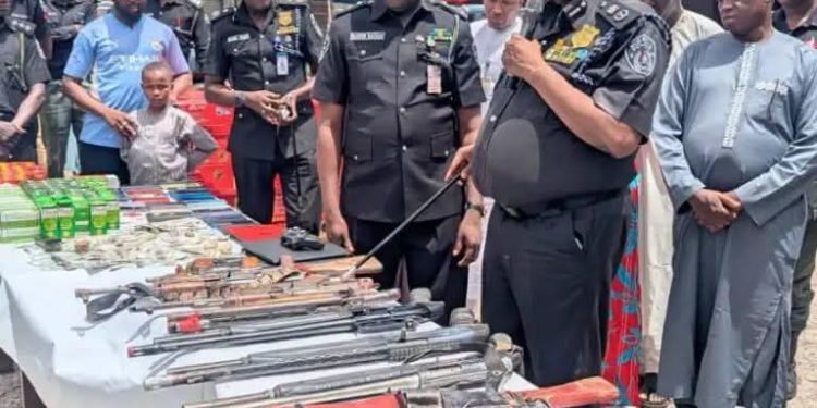 Kaduna Police Nab 16 Suspected Kidnappers, Recover 10 Firearms, 410 Cattle