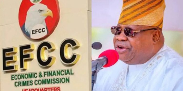 Osun Account Freeze: Gov Adeleke Withdraws Suit Against EFCC after Tinubu’s Intervention