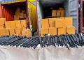Nigerian Customs Uncovers 399 Rifles in Tin Can Port Shipment