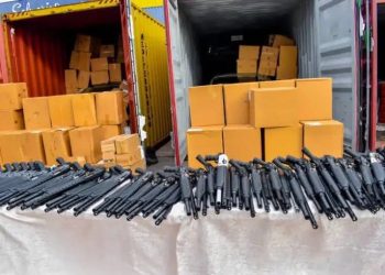 Nigerian Customs Uncovers 399 Rifles in Tin Can Port Shipment