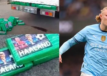 Police Find Erling Haaland’s Face Pasted on Cocaine Bricks Intercepted in Ecuador