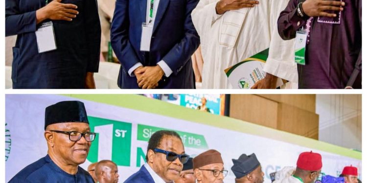 2027: Atiku Absent as Parties, Candidates Sign Peace Accord
