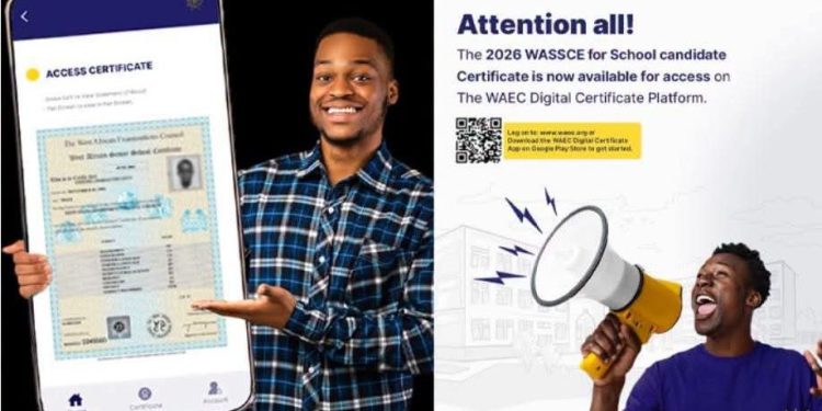 WAEC Announces Release of 2026 WASSCE Digital Certificates