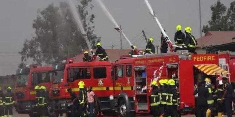 Federal Fire Service Saves N400 million Property in Kano Market Fire