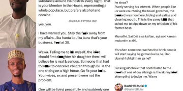 El-Rufai’s Sons in Dirty Public Feud as Bashir Accuses Brother Bello of Abandoning Family for Uba Sani