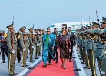 Shettima Arrives Luanda for AU Extraordinary Summit