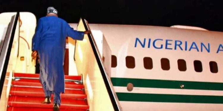 Tinubu Departs Abuja for Europe, Begins Three-week Vacation