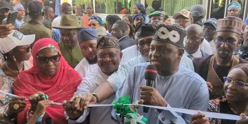 Taraba: APC National Chairman Unveils Party Secretariat, Declares Kefas/Ibrahim ‘Sure Ticket’