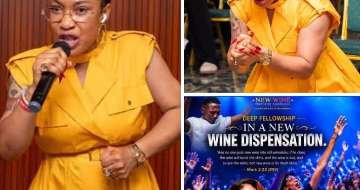 Tonto Dikeh Unveils New Ministry, ‘New Wine Prophetic Tabernacle’ 